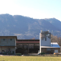 Der Holzvergaser am Biomassehof in GRassau