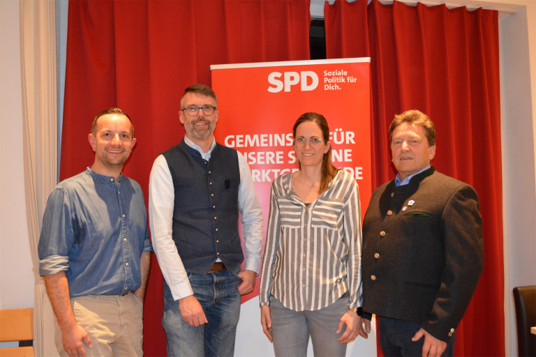 v.l. Tobias Gasteiger, Stefan Kattari, Marina Gasteiger, Richard Schreiner