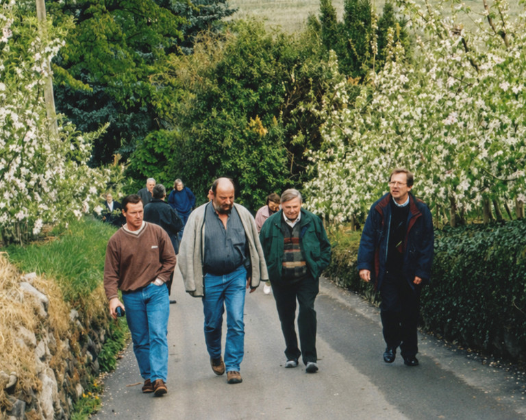1999 Besuch in Tscherms
